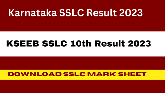 Karnataka SSLC Result 2023 SARKARI RESULT