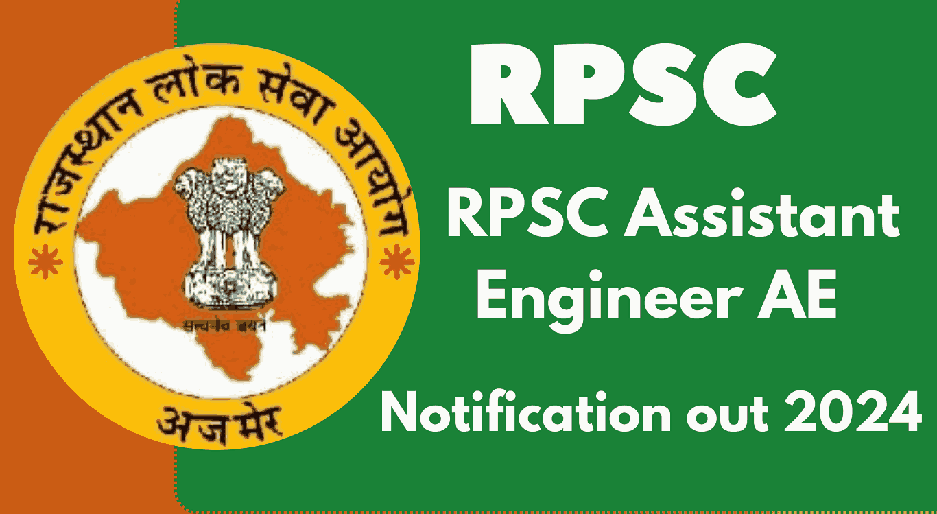 RPSC Assistant Engineer AE Recruitment 2024